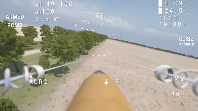 Le simulateur de vol de drone de combat Ukrainian Fight Drone Simulator est disponible sur Steam