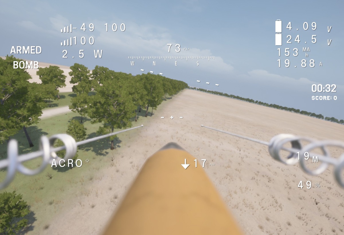 Le simulateur de vol de drone de combat Ukrainian Fight Drone Simulator est disponible sur Steam