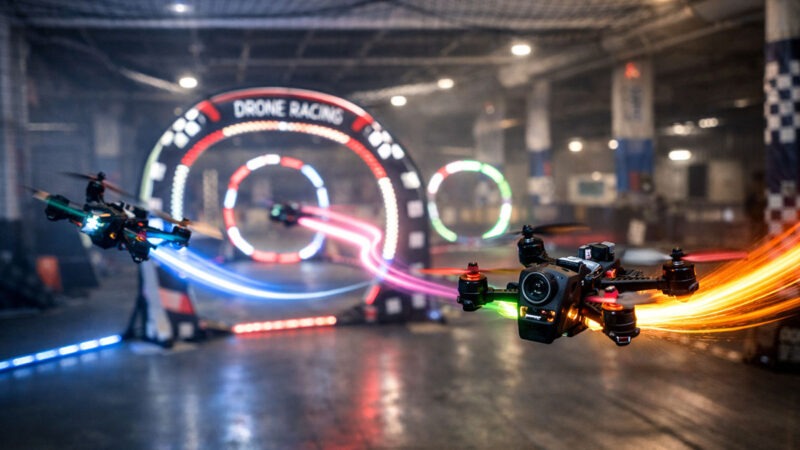 Anduril lance le AI-Grand Prix, une course de drones autonomes