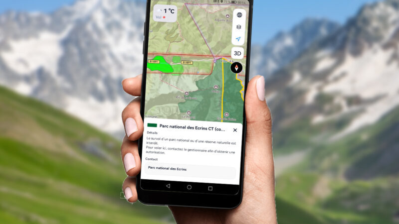 DroneCJ : une app de cartes dédiée aux drones, agrémentée de nombreux outils décisionnels