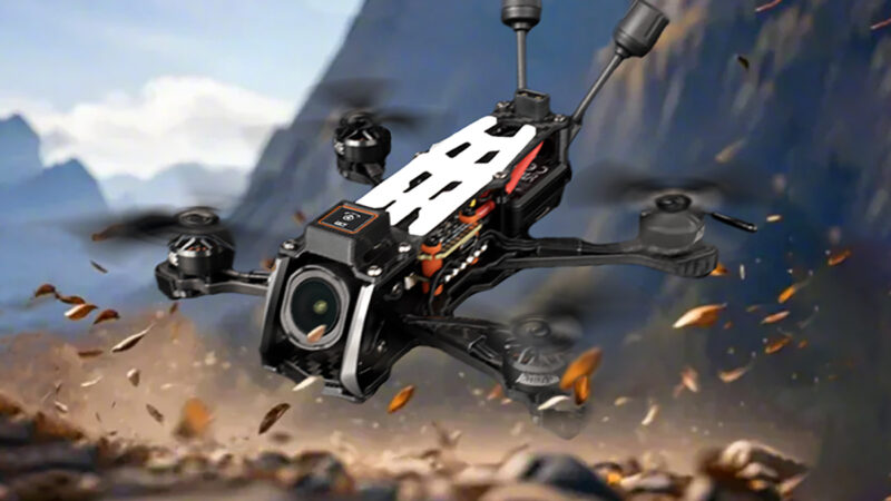 DeepSpace présente le Seeker 3, un drone FPV 3 pouces 4S à équiper en DJI O4