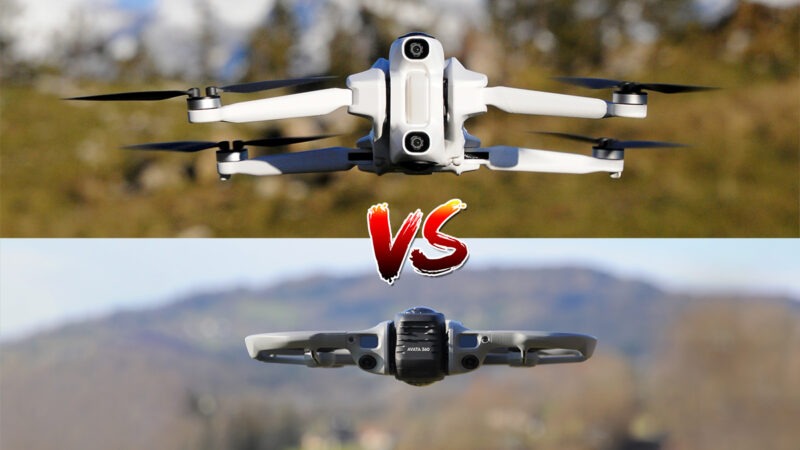 DJI vs Insta360 : la guerre des drones 360° est déclarée