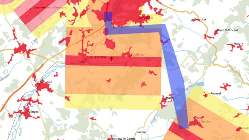 Région de Montceau-les-Mines : les interdictions de vol en drone au printemps 2026
