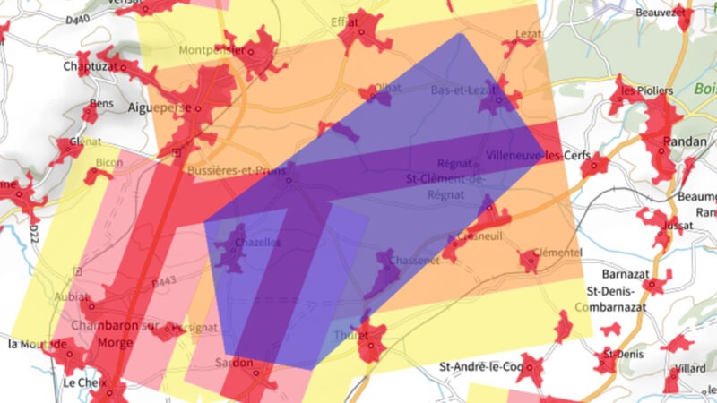 Région d’Aigueperse : les interdictions de vol en drone en 2026 et 2027