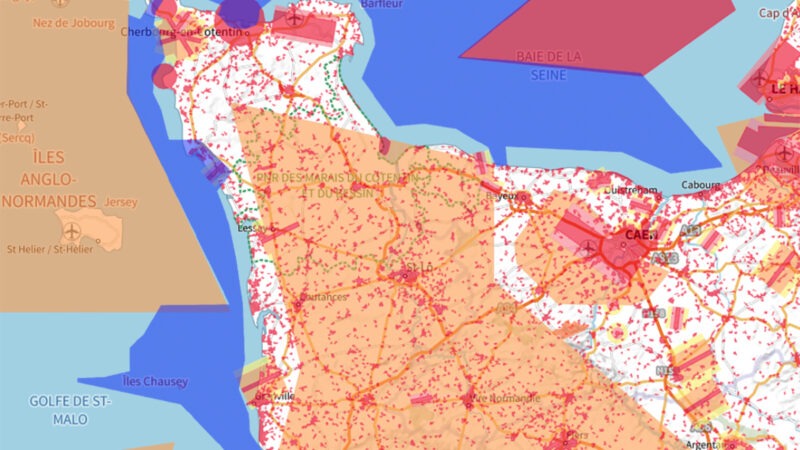 Normandie : les interdictions de vol en drone dans le Cotentin et la baie de Seine en 2026 et 2027