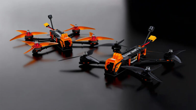 DarwinFPV propose la gamme de drones FPV ApeStyle, en version 5 et 6 pouces