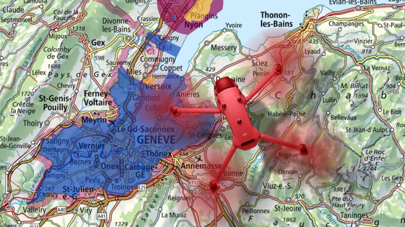 Suisse : le canton de Genève sera totalement interdit de survol en drone pendant le G7 d’Evian