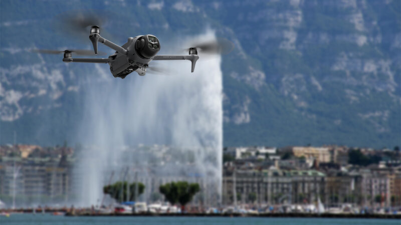Suisse : un guichet unique pour gérer les autorisations de vol en drone dans la région de Genève