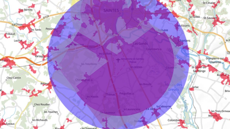Région de Saintes : les interdictions de vol en drone en avril 2026