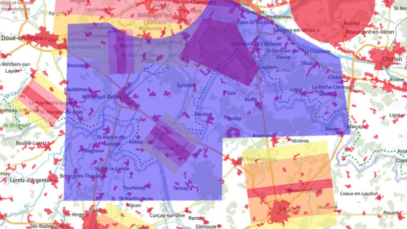 Région de Saumur : les interdictions de vol en drone en avril et mai 2026