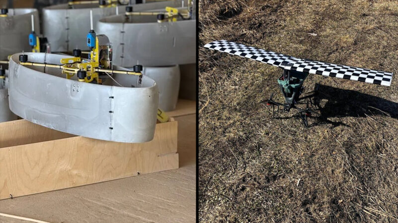 Conflit Ukraine et Russie : ajouter une aile à un multirotor