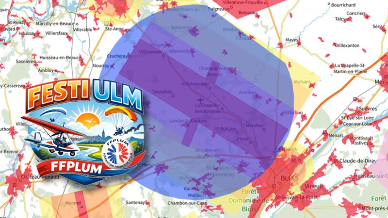 Festi’ULM Blois 2026 : les interdictions de vol en drone dans la région de Blois en juin 2026