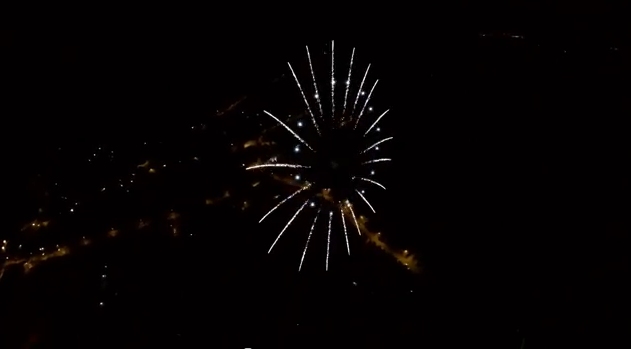 14 juillet en drone