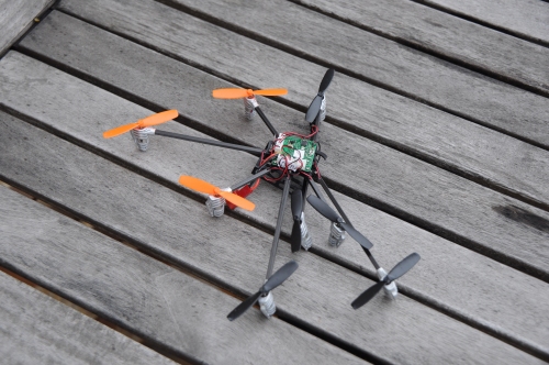 Crash Walkera QR Spacewalker…