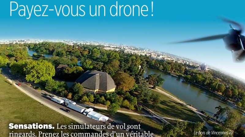 Les drones dans Le Point !