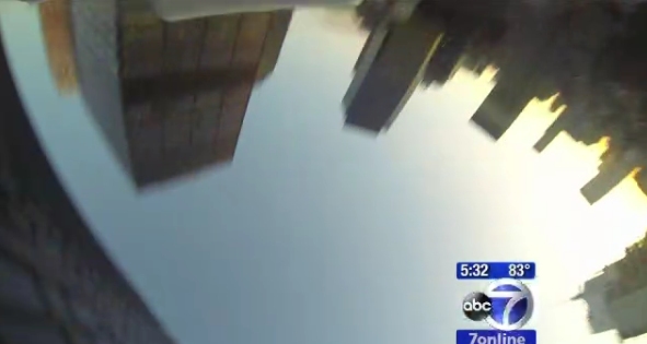 Drone crash a Manhattan
