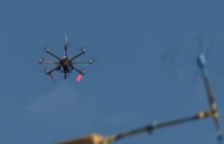 Un drone pour les activistes australiens