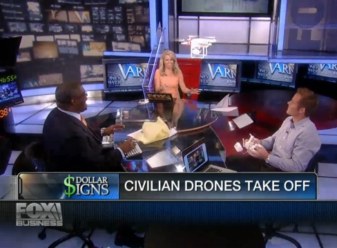 DJI Phantom 2 Vision sur Fox Business