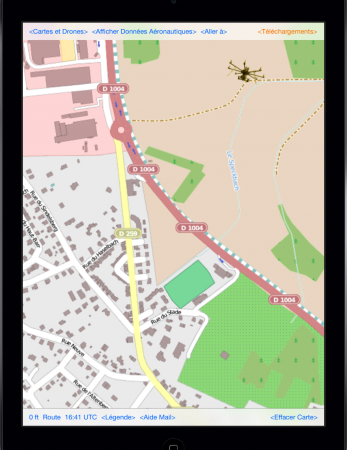 AIP Drones et les cartes