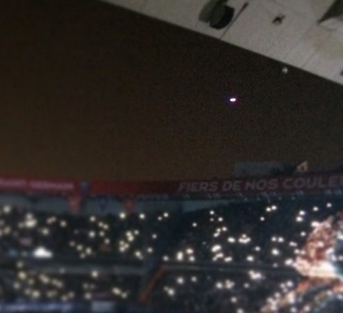 Au parc des Princes