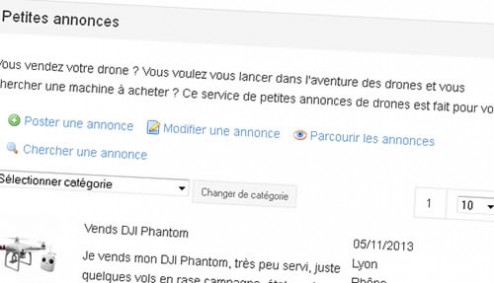 Petites annonces sur smartdrones.fr