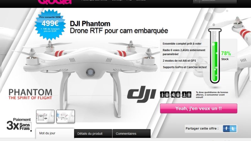 Phantom a 499 euros
