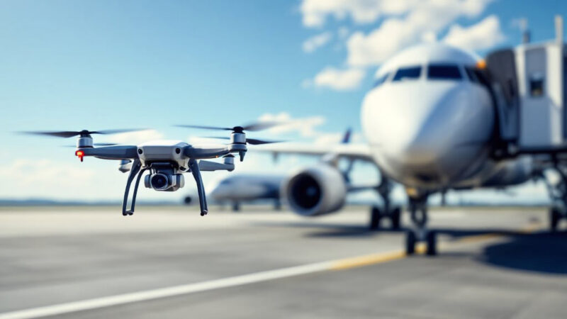 Vol d’un drone à proximité d’un aéroport français : une peine de prison ferme prononcée pour le pilote